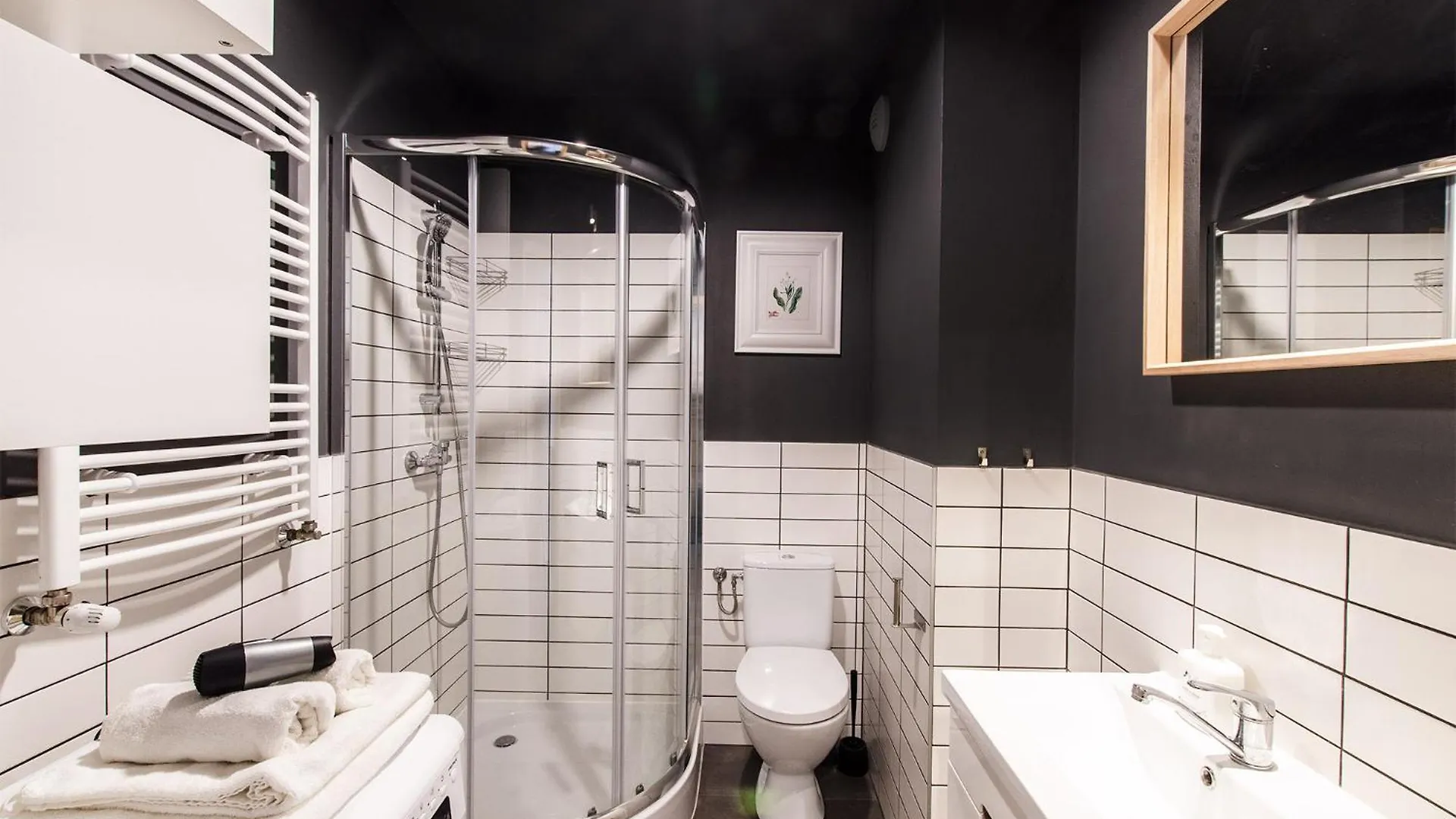 Διαμέρισμα Black Apartment- Modern Studio In The City Center! Βρότσλαβ